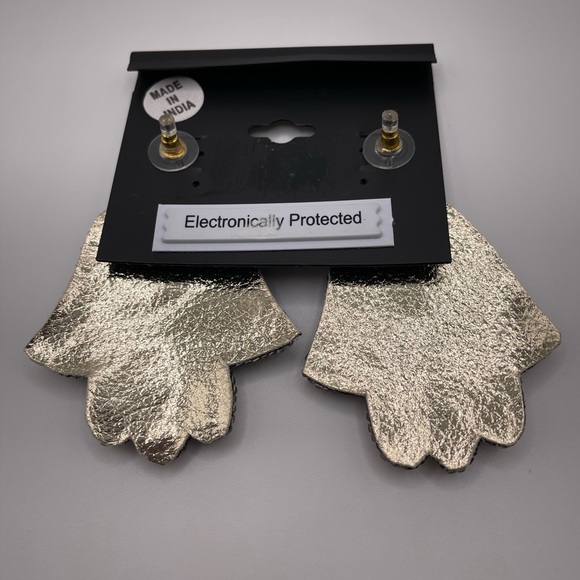 nOir jewelry pendant earrings inlaid with crystal stones - Picture 5 of 5